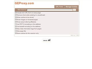 GEProxy.COM - Proxy Server