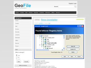 Geo File Managers