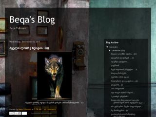 Beqa's Blog