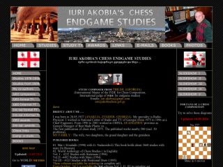 Iuri Akobia's Chess EG Studies